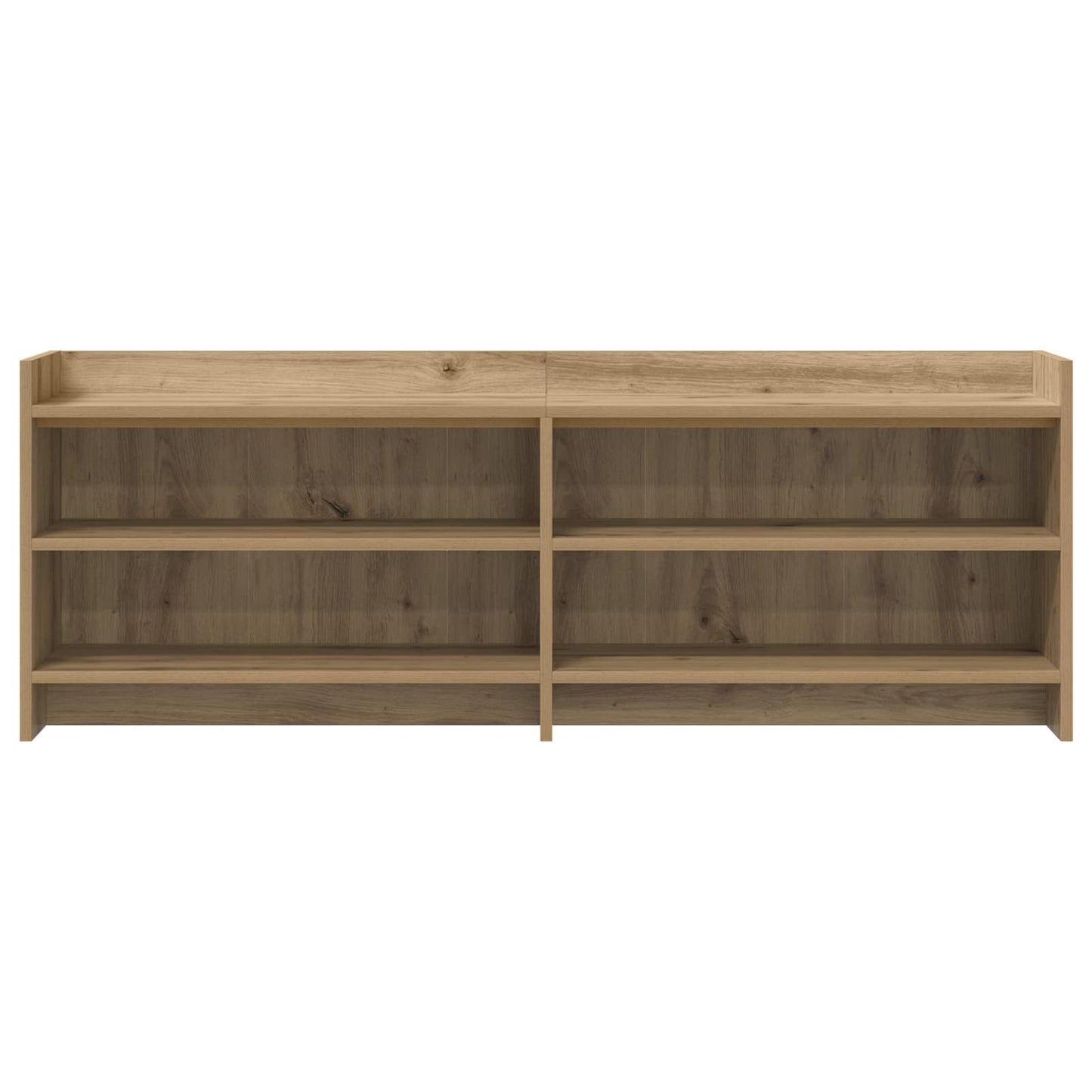 vidaXL Ντουλάπι TV 135 x 33 x 47 εκ. Artisan Δρυς Επεξεργασμένο Ξύλο