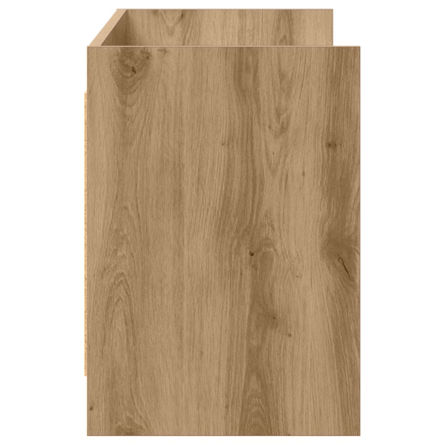 vidaXL Ντουλάπι TV 135 x 33 x 47 εκ. Artisan Δρυς Επεξεργασμένο Ξύλο