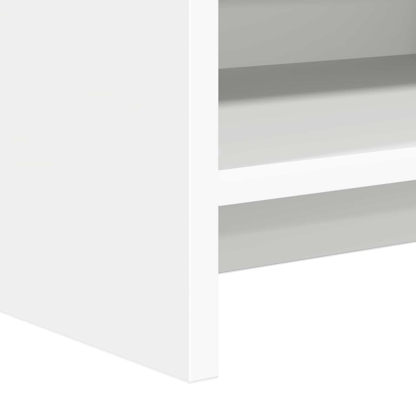 vidaXL Ντουλάπι TV 168 x 33 x 47 εκ. Λευκό Επεξεργασμένο Ξύλο