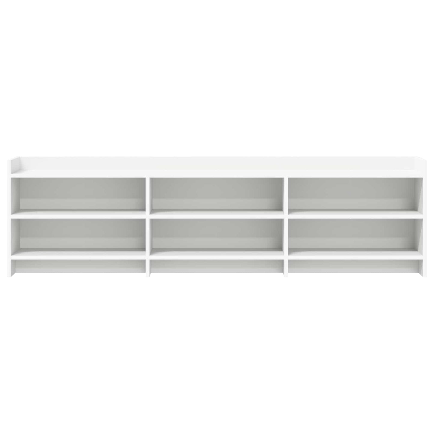 vidaXL Ντουλάπι TV 168 x 33 x 47 εκ. Λευκό Επεξεργασμένο Ξύλο