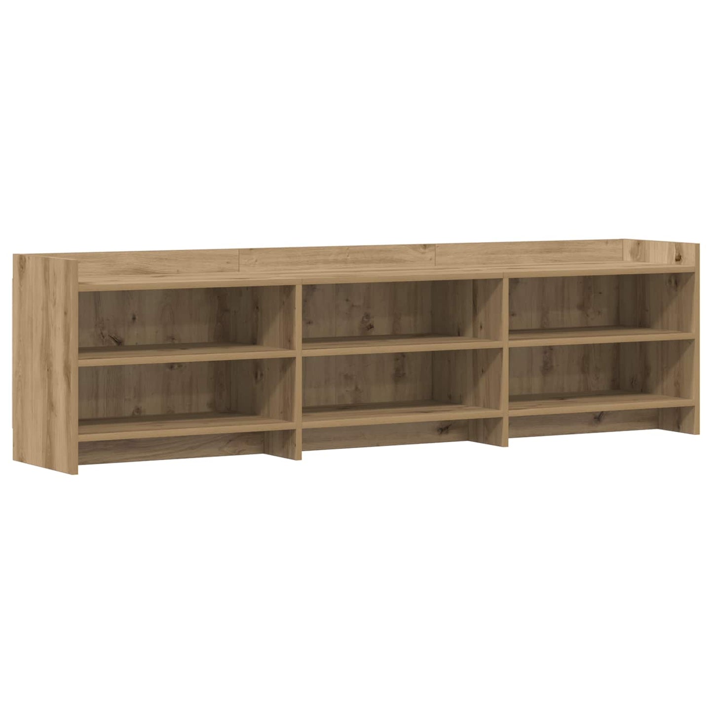 vidaXL Ντουλάπι TV 168 x 33 x 47 εκ. Artisan Δρυς Επεξεργασμένο Ξύλο
