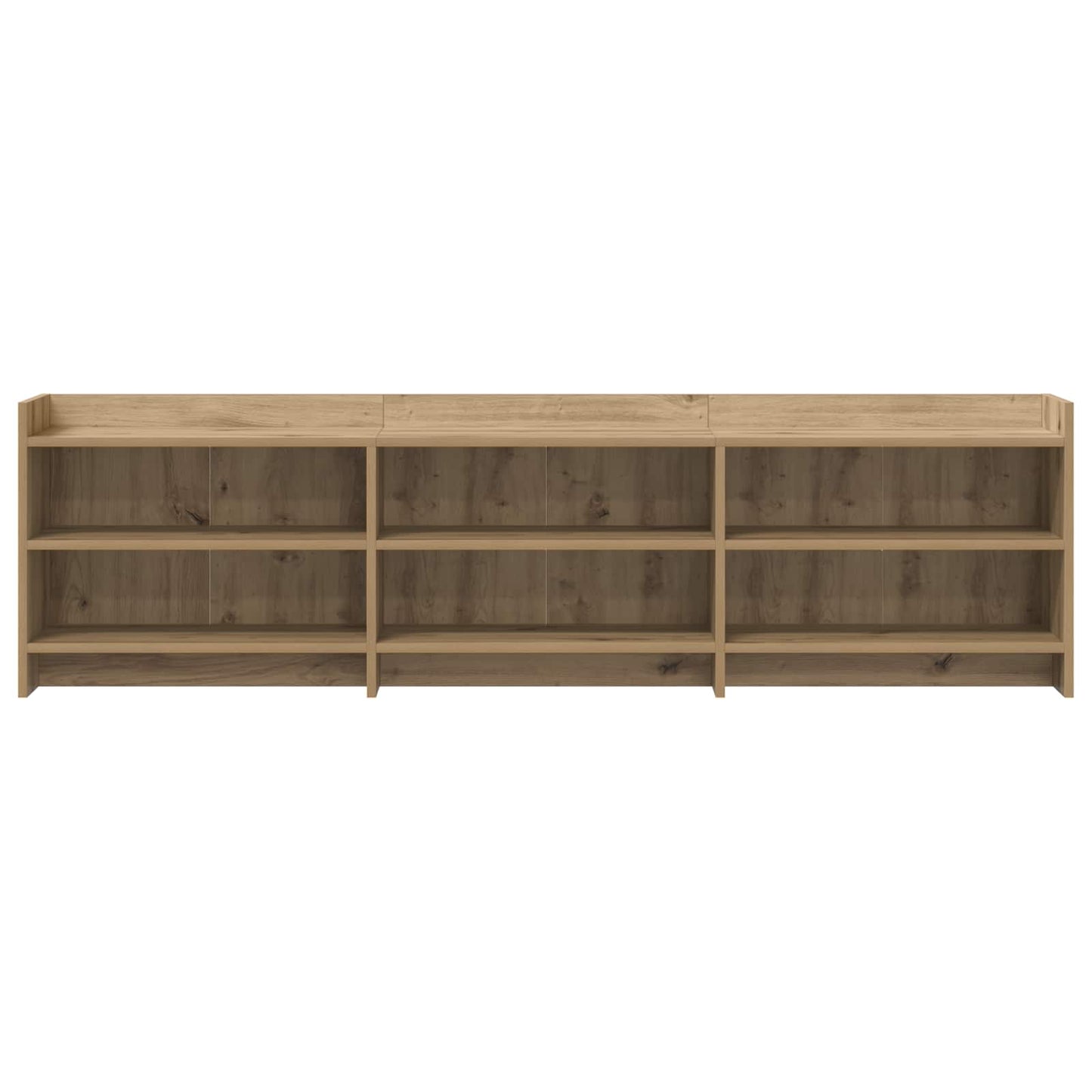 vidaXL Ντουλάπι TV 168 x 33 x 47 εκ. Artisan Δρυς Επεξεργασμένο Ξύλο