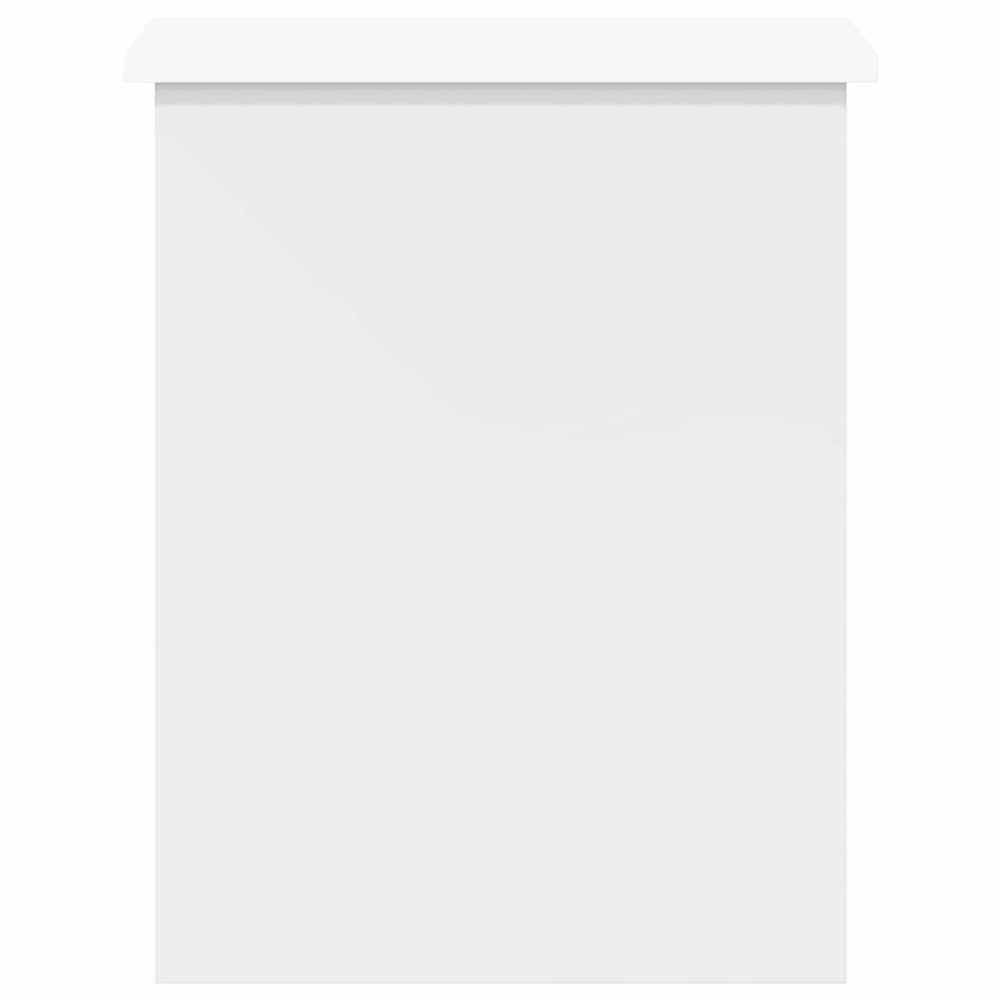 vidaXL Θήκη Αποθήκευσης Λευκό 40 x 40 x 50 cm Επεξεργασμένο Ξύλο