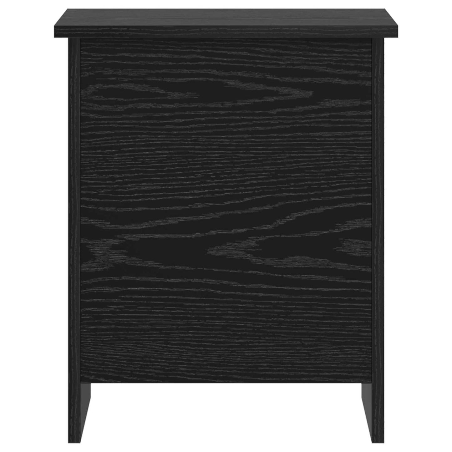 vidaXL Θήκη Αποθήκευσης Μαύρη Δρυς 40 x 40 x 50 cm Επεξεργασμένο Ξύλο