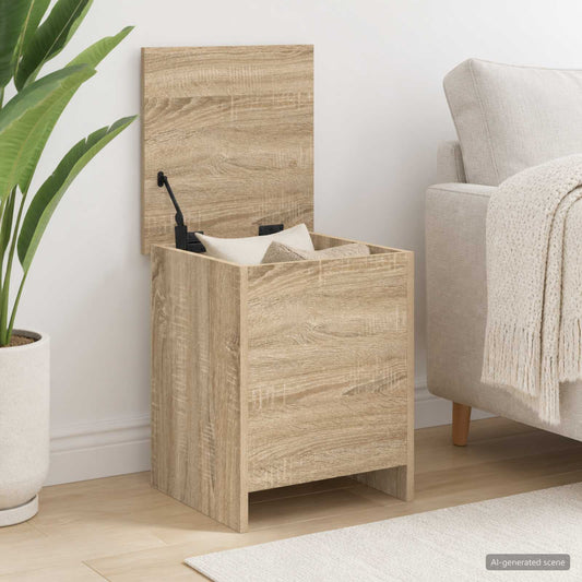 vidaXL Θήκη Αποθήκευσης Sonoma Δρυς 40 x 40 x 50 cm Επεξεργασμένο Ξύλο