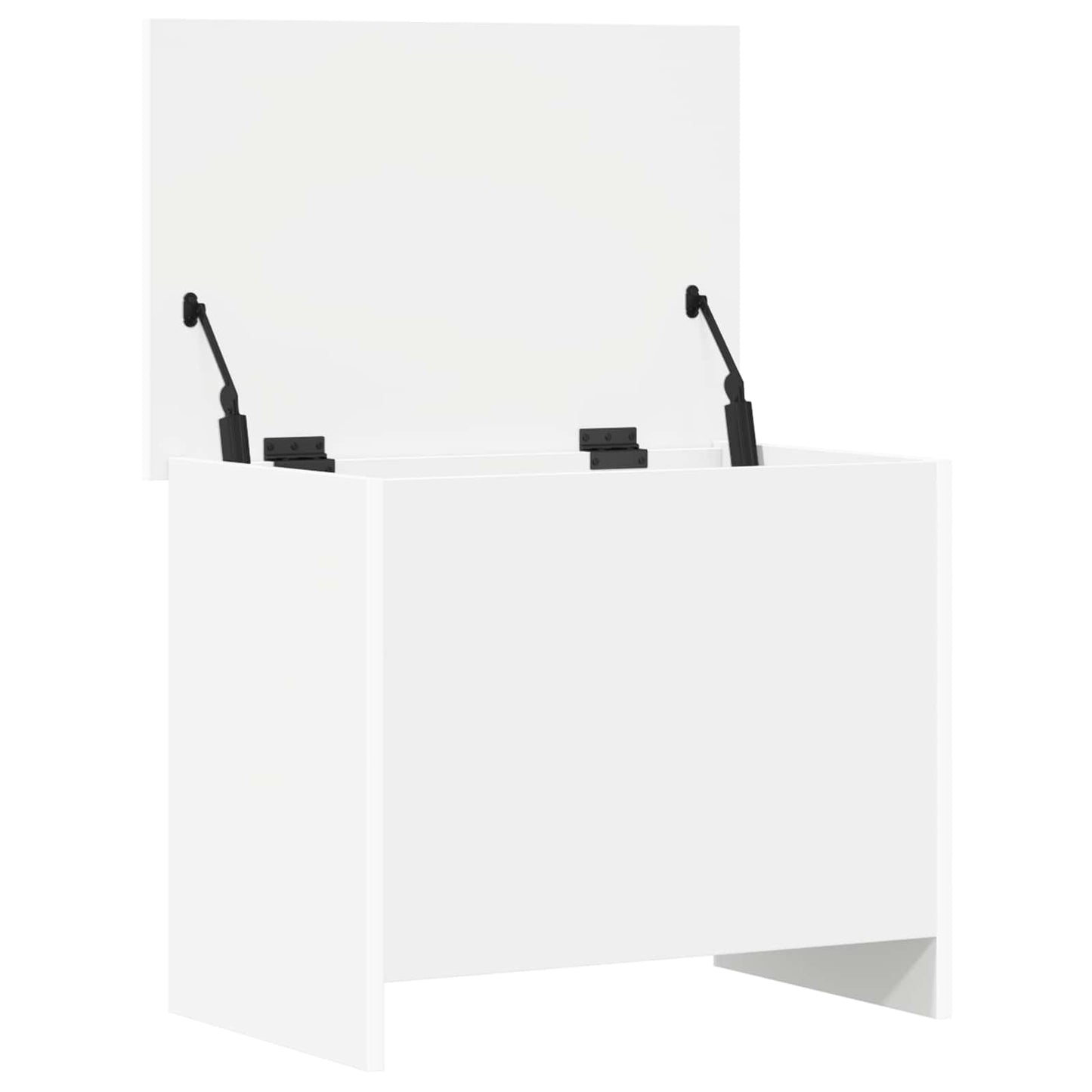 vidaXL Θήκη Αποθήκευσης Λευκό 60 x 40 x 50 cm Επεξεργασμένο Ξύλο