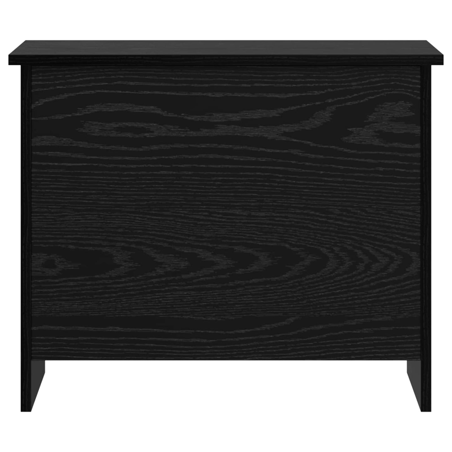 vidaXL Θήκη Αποθήκευσης Μαύρη Δρυς 60 x 40 x 50 cm Επεξεργασμένο Ξύλο