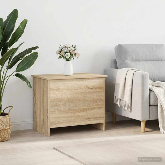 vidaXL Θήκη Αποθήκευσης Sonoma Δρυς 60 x 40 x 50 cm Επεξεργασμένο Ξύλο