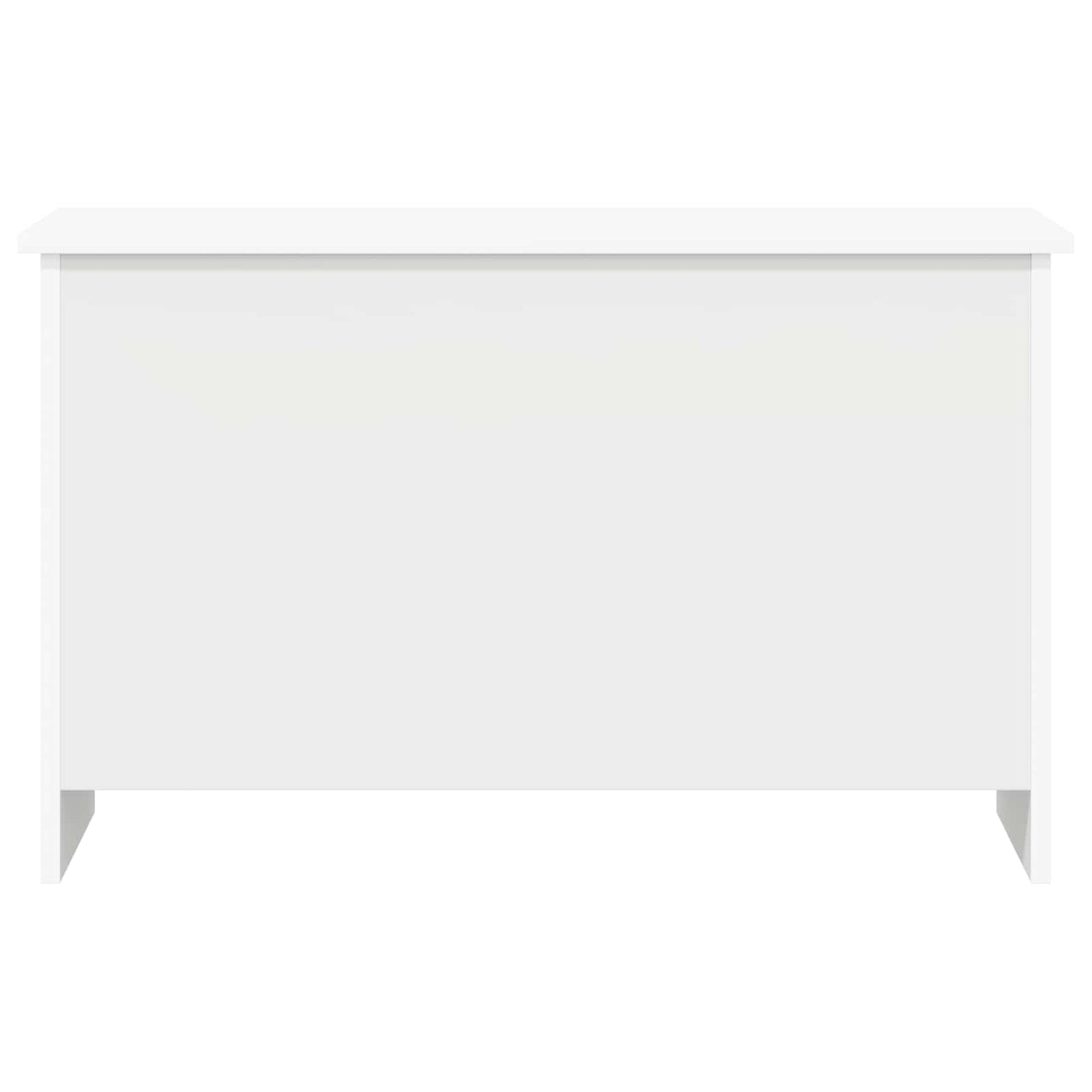 vidaXL Θήκη Αποθήκευσης Λευκό 80 x 40 x 50 cm Επεξεργασμένο Ξύλο