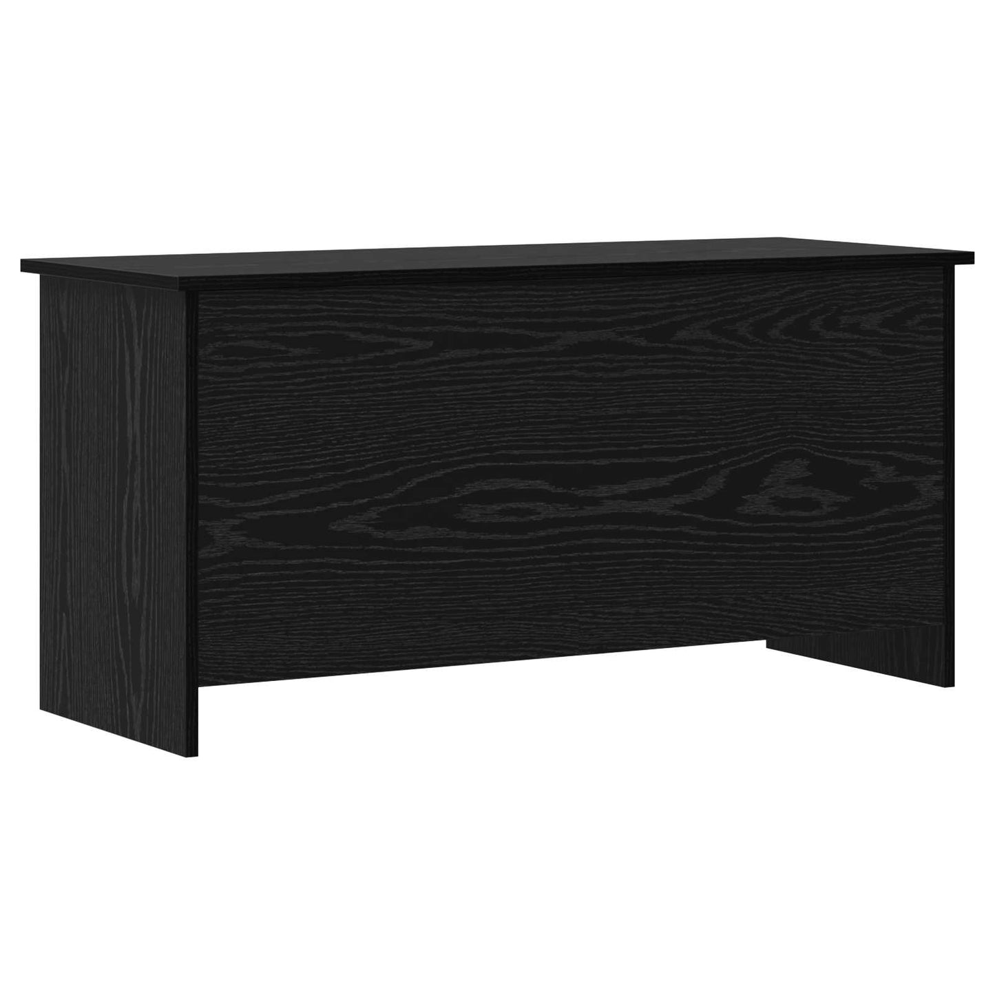 vidaXL Θήκη Αποθήκευσης Μαύρη Δρυς 100 x 40 x 50 cm Επεξεργασμένο Ξύλο