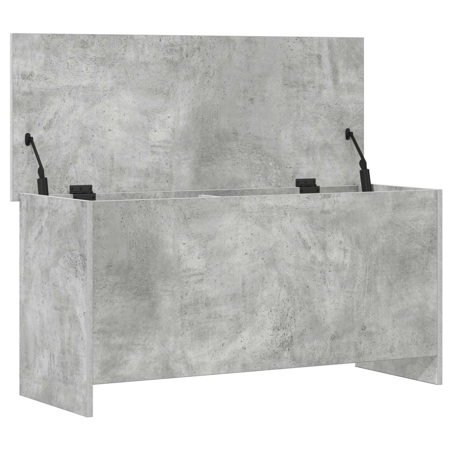 vidaXL Θήκη Αποθήκευσης Γκρι Σκυροδέματος 100 x 40 x 50 cm