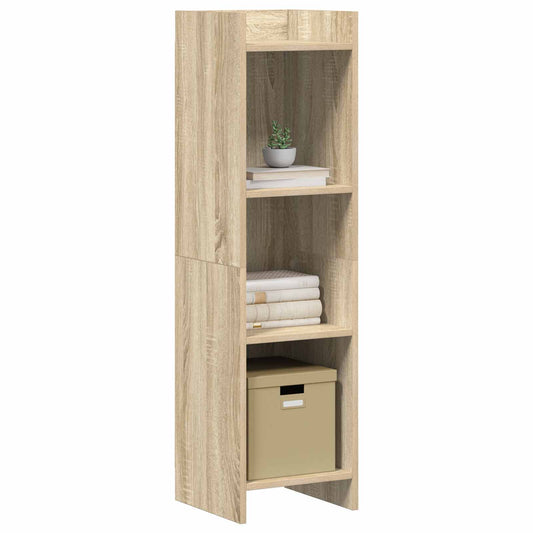 vidaXL Βιβλιοθήκη Sonoma Δρυς 30 x 30 x 111 εκ Επεξεργασμένο Ξύλο