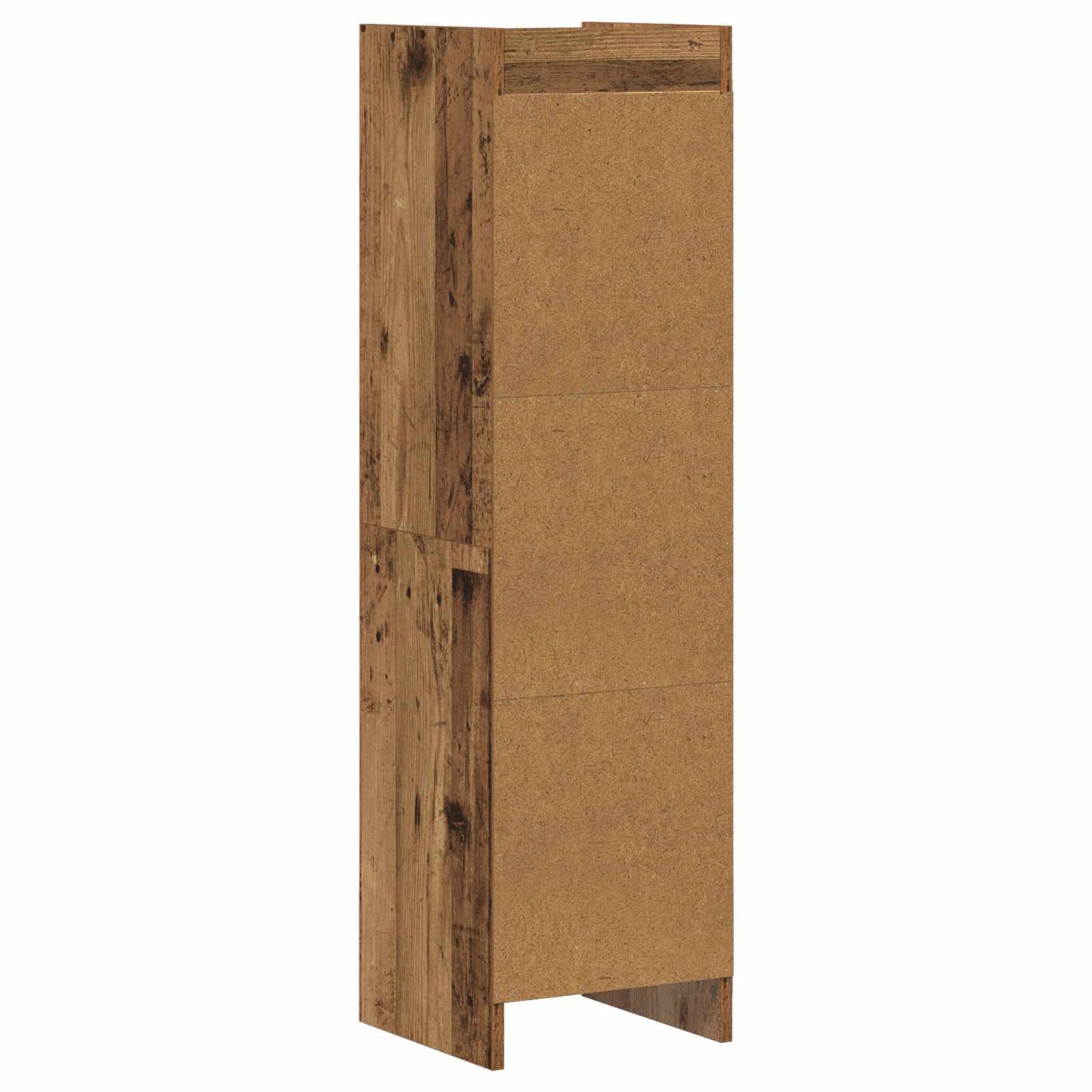 vidaXL Βιβλιοθήκη Παλαιωμένο ξύλο 30 x 30 x 111 εκ Επεξεργασμένο Ξύλο