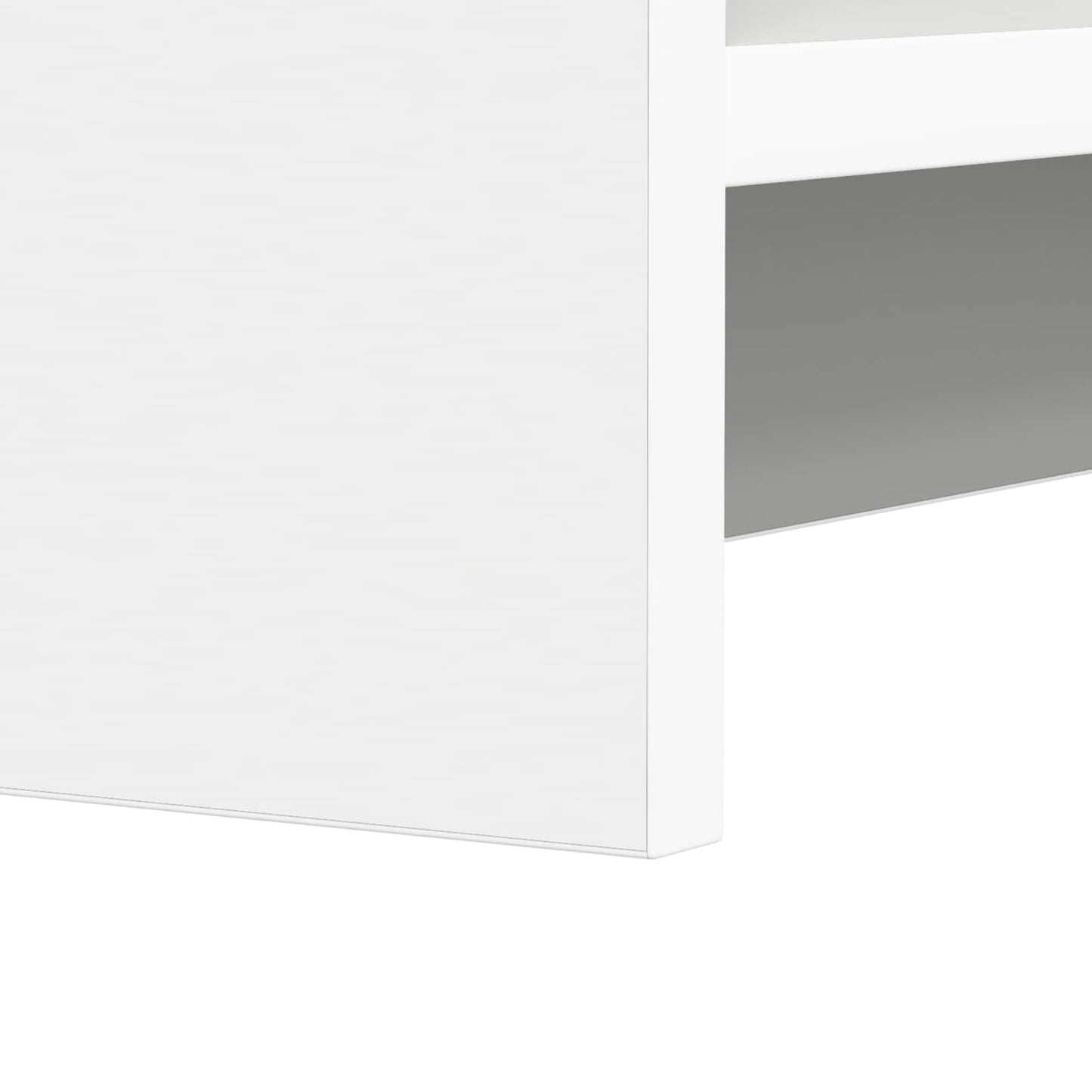 vidaXL Βιβλιοθήκη Λευκό 59 x 30 x 111 εκ Επεξεργασμένο Ξύλο