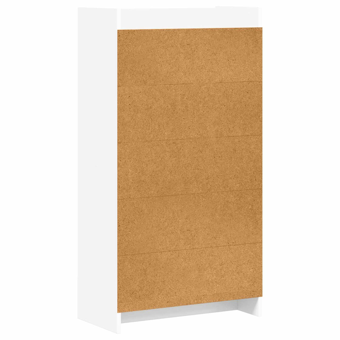 vidaXL Βιβλιοθήκη Λευκό 59 x 30 x 111 εκ Επεξεργασμένο Ξύλο