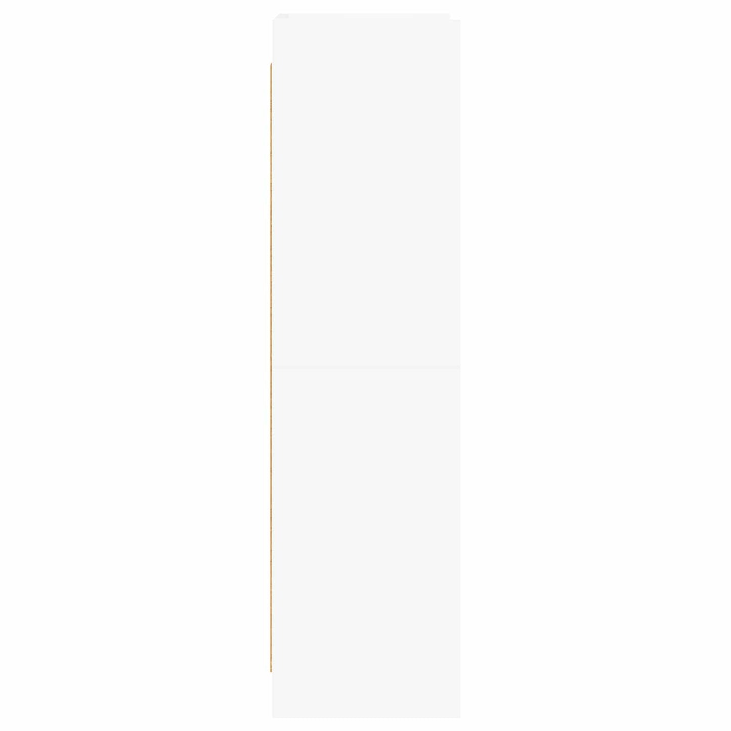 vidaXL Βιβλιοθήκη Λευκό 59 x 30 x 111 εκ Επεξεργασμένο Ξύλο