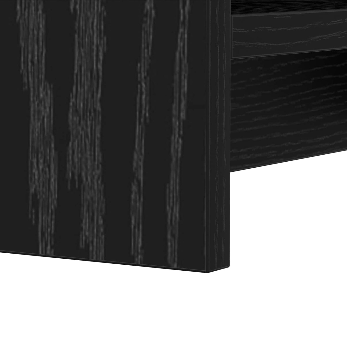 vidaXL Βιβλιοθήκη Μαύρη Δρυς 59 x 30 x 111 εκ Επεξεργασμένο Ξύλο