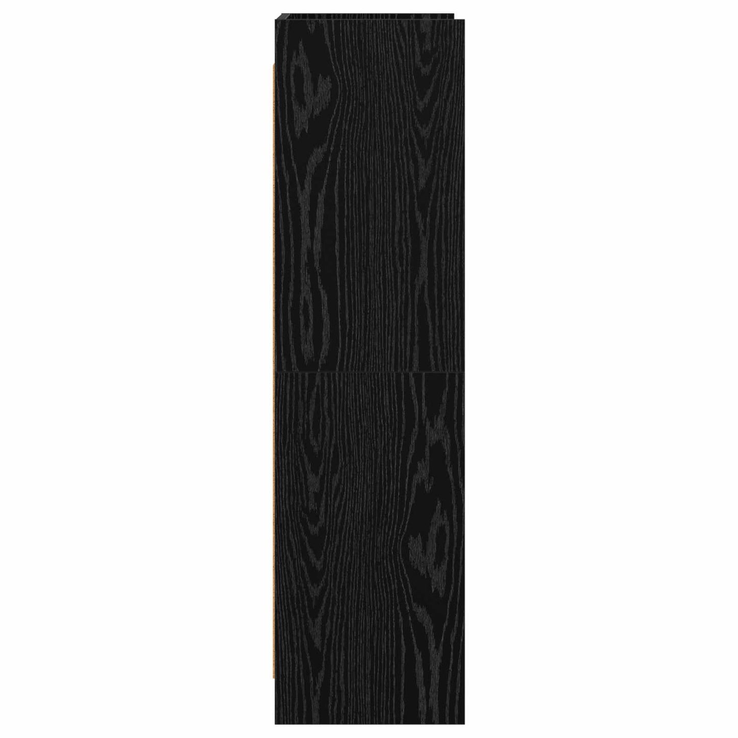 vidaXL Βιβλιοθήκη Μαύρη Δρυς 59 x 30 x 111 εκ Επεξεργασμένο Ξύλο