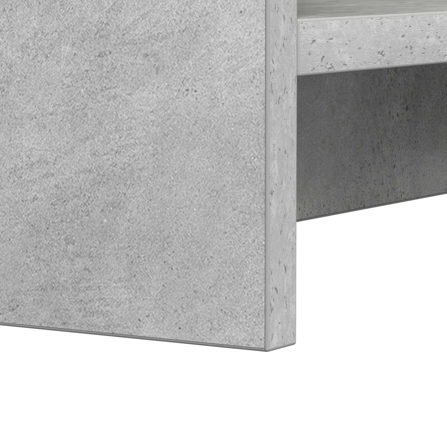 vidaXL Βιβλιοθήκη Γκρι Μπετόν 59 x 30 x 111 εκ Επεξεργασμένο Ξύλο