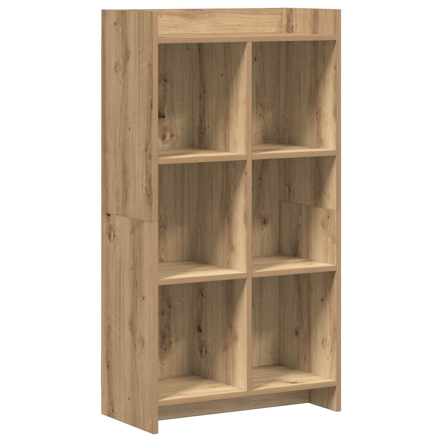 vidaXL Βιβλιοθήκη Artisian Δρυς 59 x 30 x 111 εκ Επεξεργασμένο Ξύλο