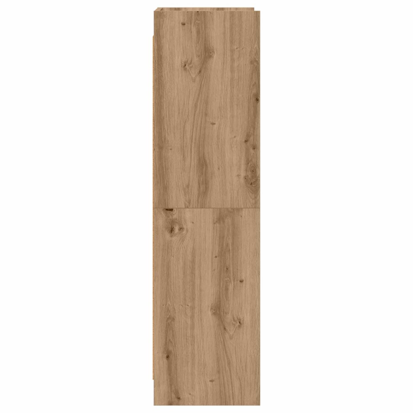 vidaXL Βιβλιοθήκη Artisian Δρυς 59 x 30 x 111 εκ Επεξεργασμένο Ξύλο
