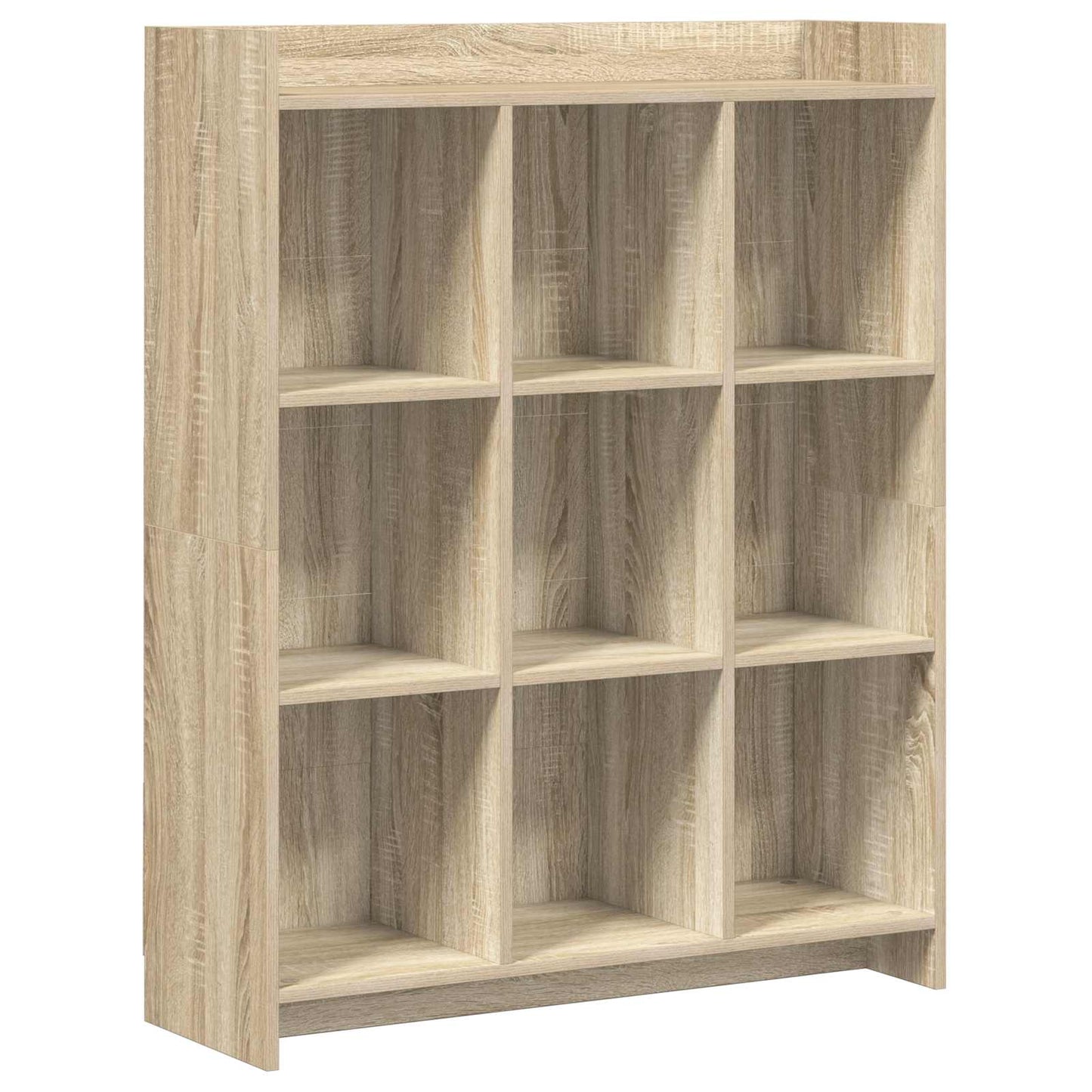vidaXL Βιβλιοθήκη Sonoma Δρυς 87,5 x 30 x 111 εκ Επεξεργασμένο Ξύλο
