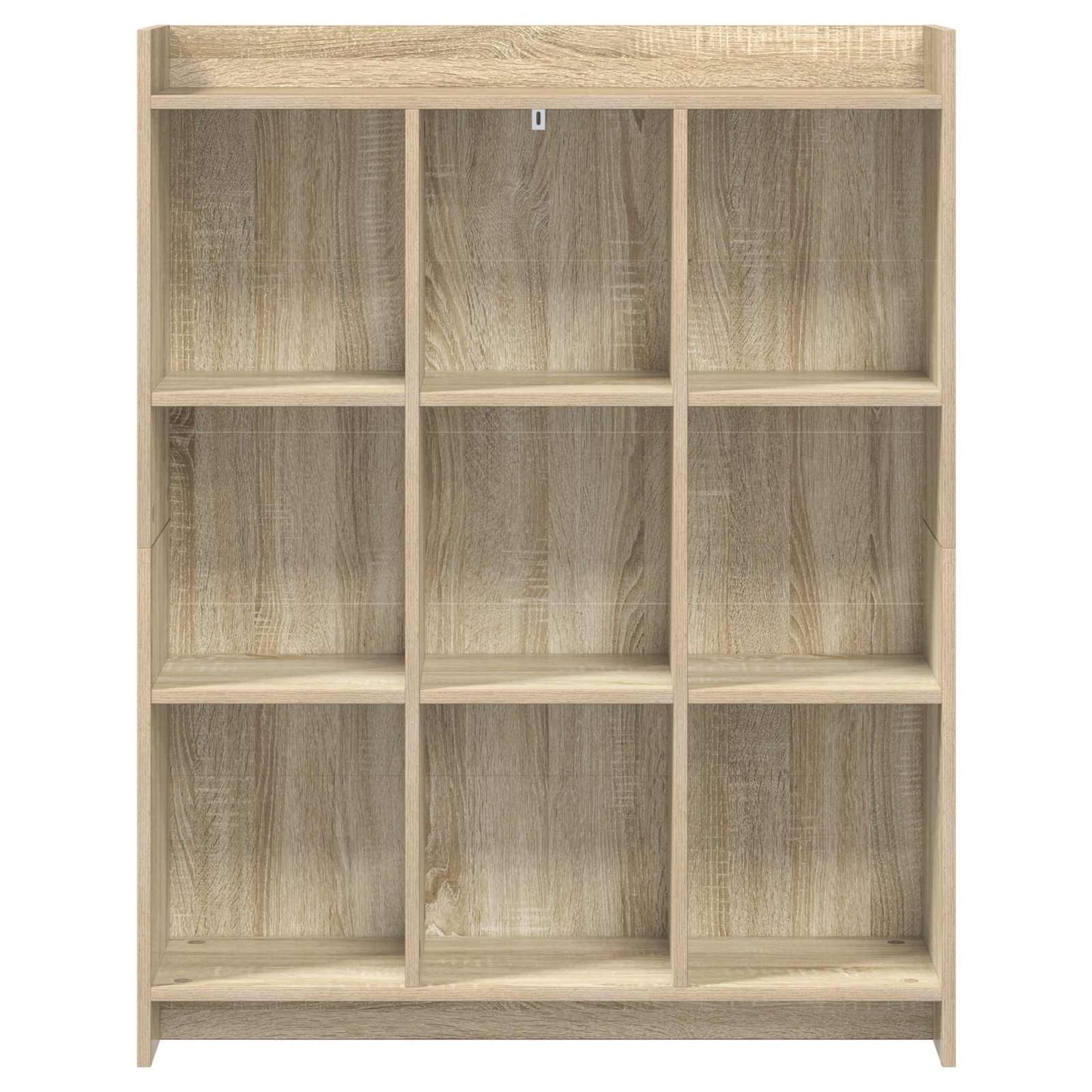 vidaXL Βιβλιοθήκη Sonoma Δρυς 87,5 x 30 x 111 εκ Επεξεργασμένο Ξύλο