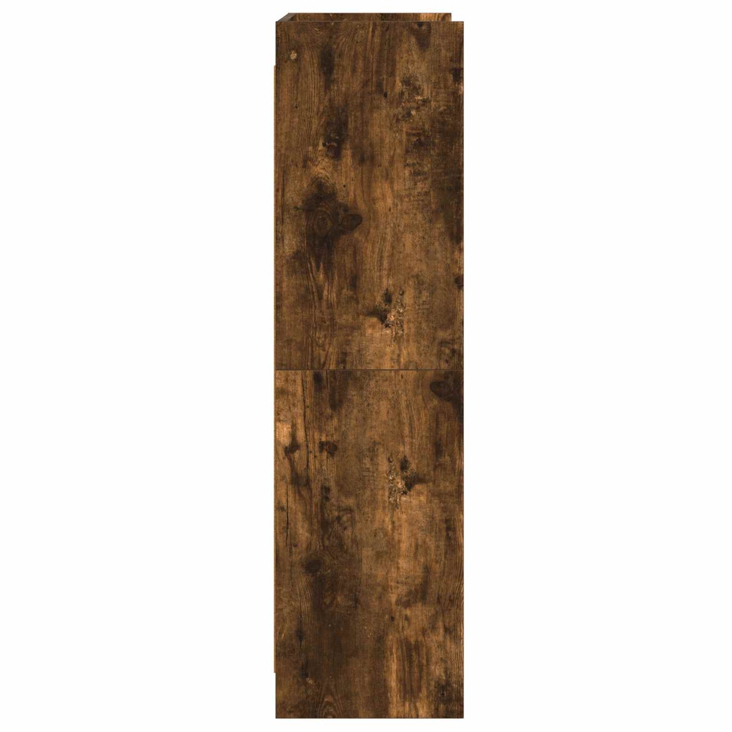 vidaXL Βιβλιοθήκη Καπνισμένο Ξύλο Δρυός 87,5 x 30 x 111 εκ