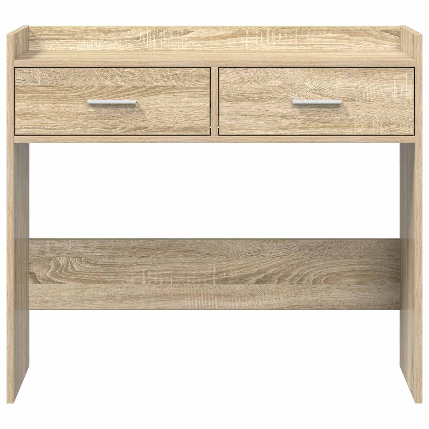 vidaXL Τραπέζι κονσόλας Sonoma Δρυς 90 x 35 x 80 εκ Επεξεργασμένο Ξύλο