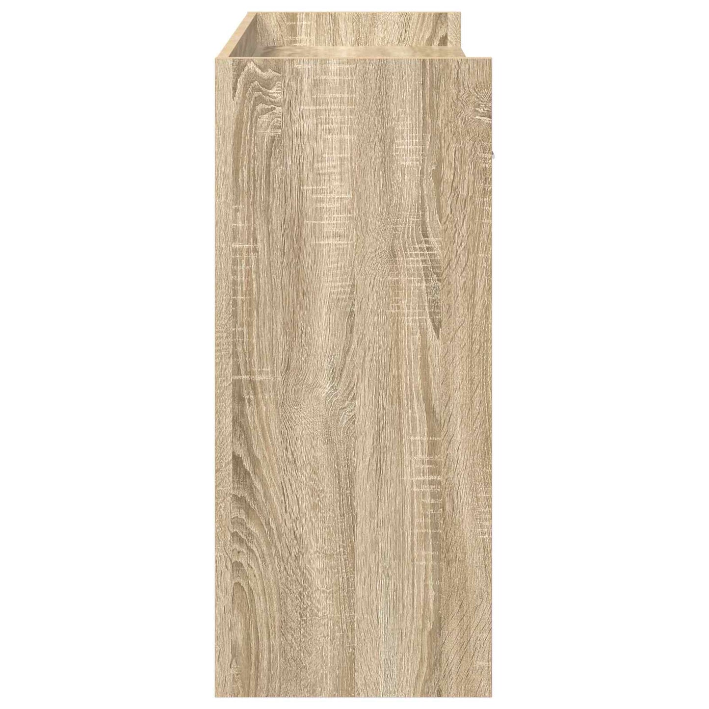vidaXL Τραπέζι κονσόλας Sonoma Δρυς 90 x 35 x 80 εκ Επεξεργασμένο Ξύλο