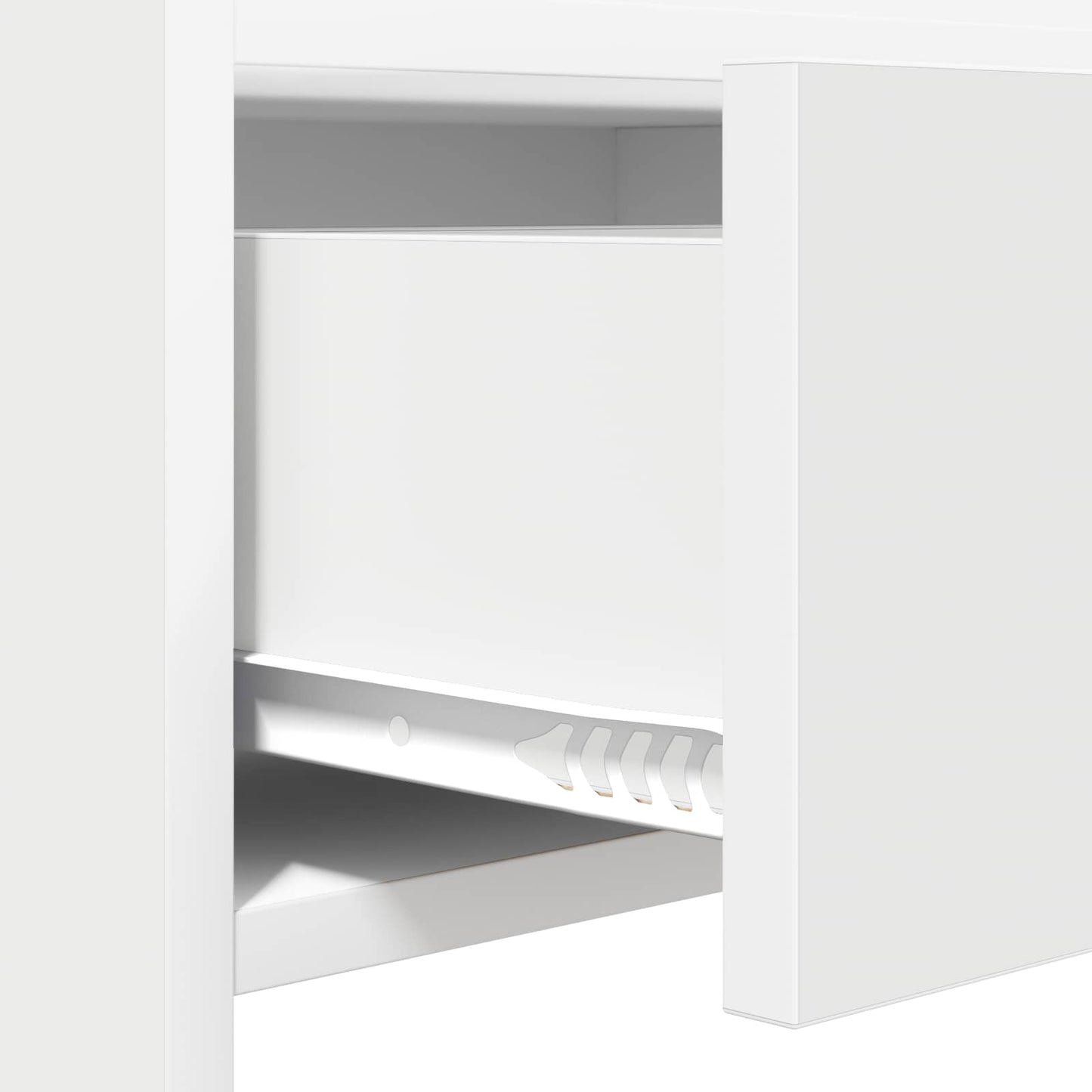 vidaXL Ντουλάπα Παπουτσιών Λευκό 73,5 x 36 x 92 εκ Επεξεργασμένο Ξύλο