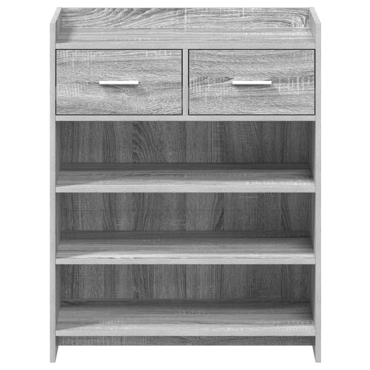vidaXL Ντουλάπα Παπουτσιών με συρτάρι Γκρι Sonoma 73,5 x 36 x 92 εκ