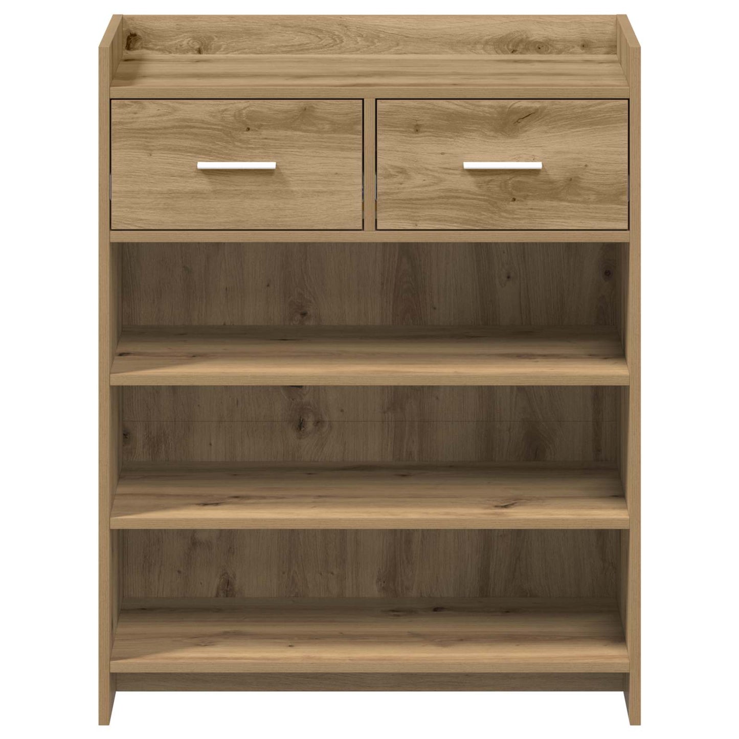 vidaXL Ντουλάπα Παπουτσιών με συρτάρι Artisan Δρυς 73,5 x 36 x 92 εκ