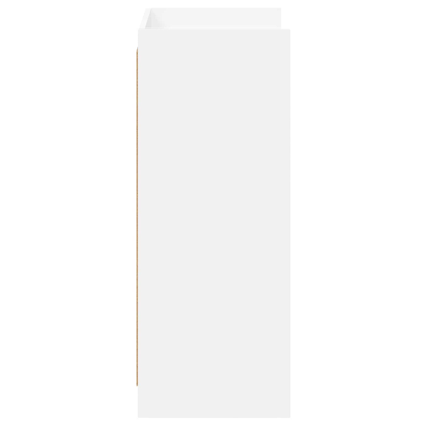 vidaXL Ντουλάπα Παπουτσιών Λευκό 48 x 36 x 92 εκ Επεξεργασμένο Ξύλο