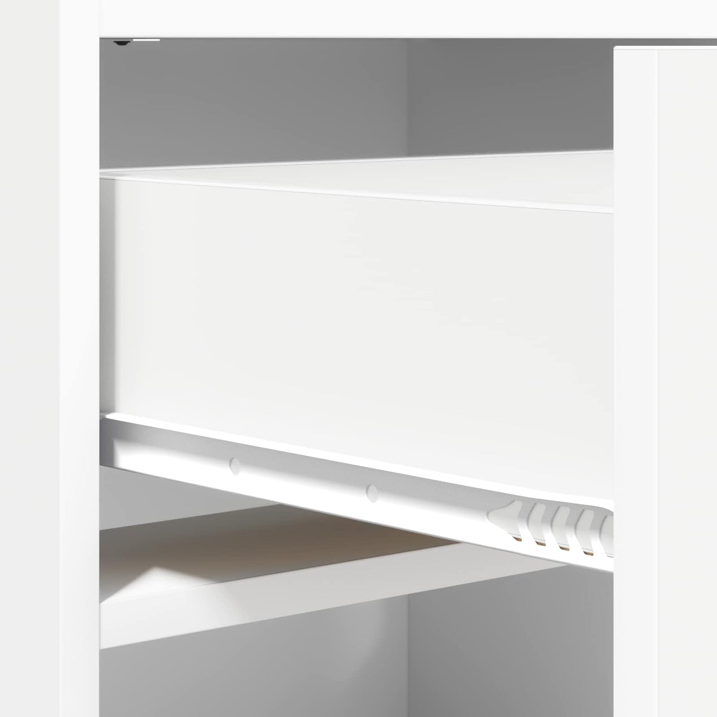 vidaXL Ντουλάπα Παπουτσιών Λευκό 48 x 36 x 92 εκ Επεξεργασμένο Ξύλο