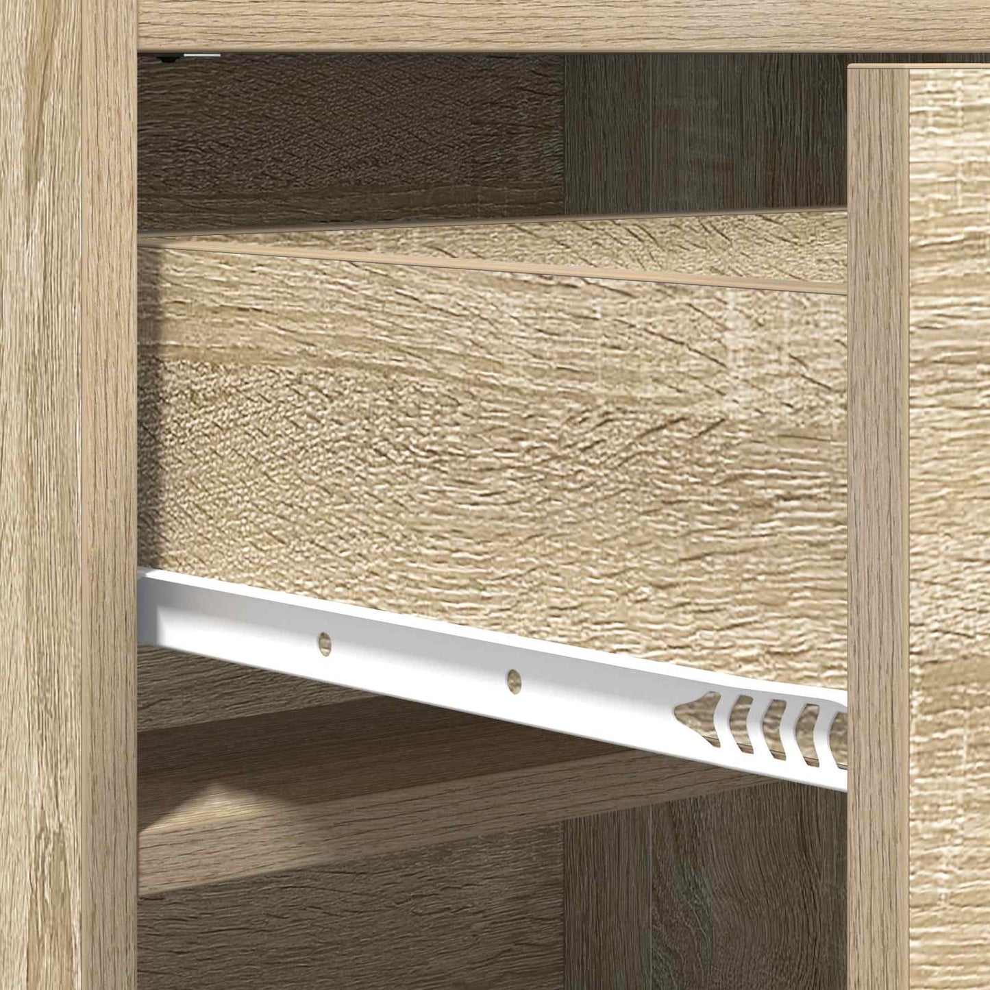 vidaXL Ντουλάπα Παπουτσιών με συρτάρι Sonoma Δρυς 48 x 36 x 92 εκ