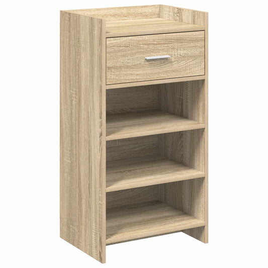vidaXL Ντουλάπα Παπουτσιών με συρτάρι Sonoma Δρυς 48 x 36 x 92 εκ