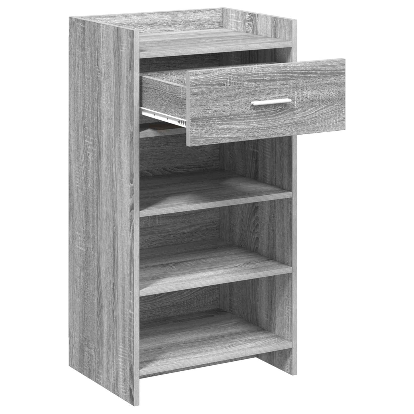 vidaXL Ντουλάπα Παπουτσιών με συρτάρι Γκρι Sonoma 48 x 36 x 92 εκ