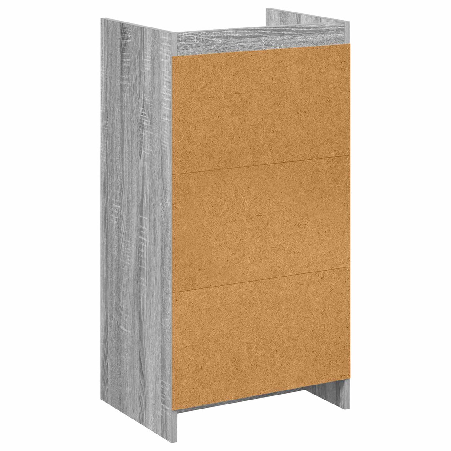 vidaXL Ντουλάπα Παπουτσιών με συρτάρι Γκρι Sonoma 48 x 36 x 92 εκ