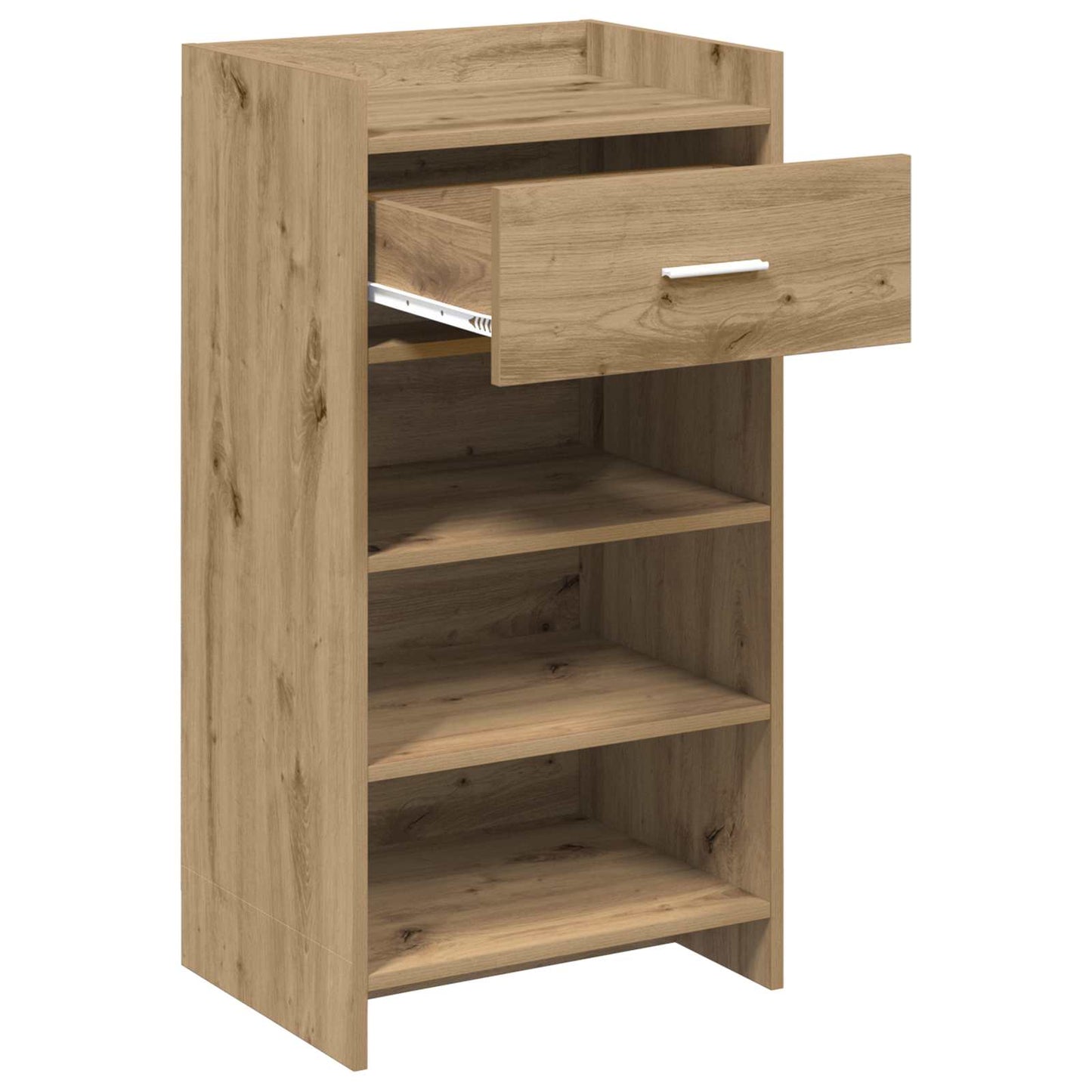 vidaXL Ντουλάπα Παπουτσιών με συρτάρι Artisan Δρυς 48 x 36 x 92 εκ