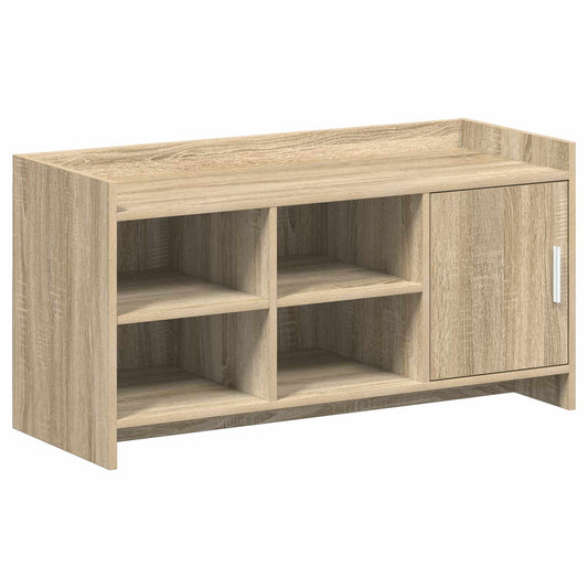 vidaXL Ντουλάπα Παπουτσιών με πόρτα Sonoma Δρυς 100 x 39,5 x 51 εκ