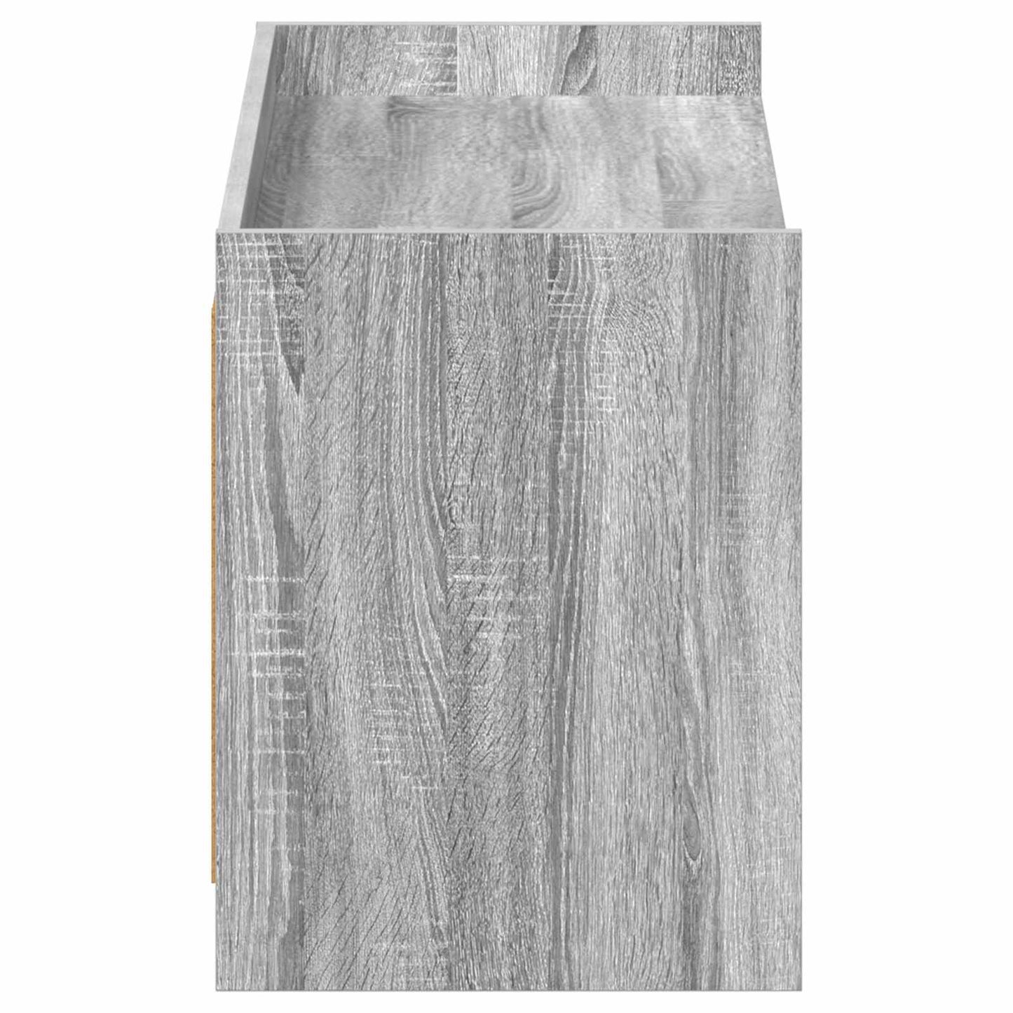 vidaXL Ντουλάπα Παπουτσιών με πόρτα Γκρι Sonoma 100 x 39,5 x 51 εκ