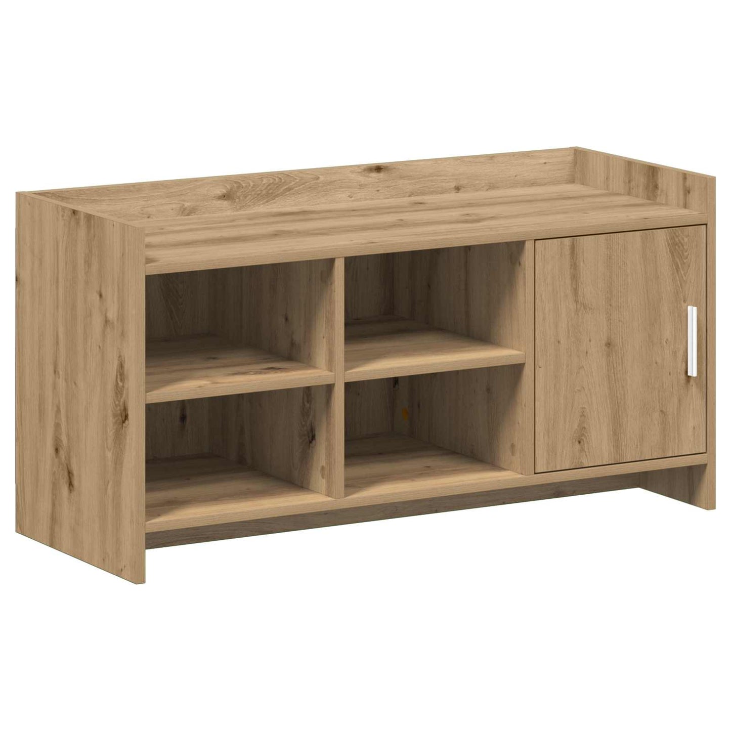 vidaXL Ντουλάπα Παπουτσιών με πόρτα Artisan Δρυς 100 x 39,5 x 51 εκ