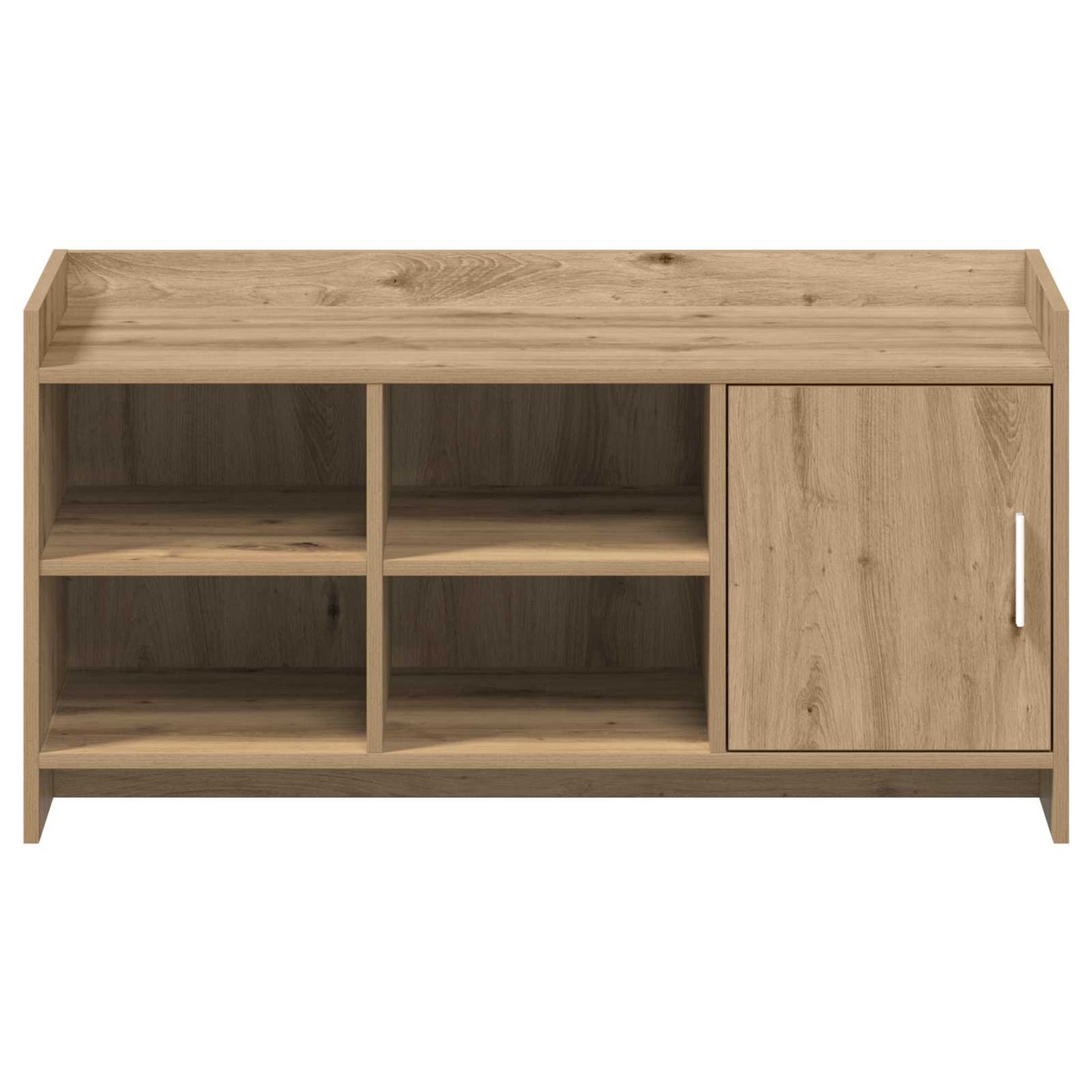 vidaXL Ντουλάπα Παπουτσιών με πόρτα Artisan Δρυς 100 x 39,5 x 51 εκ