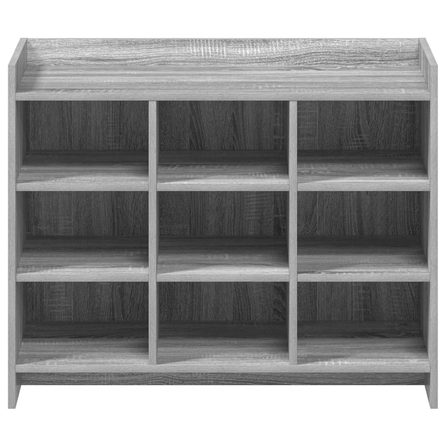 vidaXL Ντουλάπα Παπουτσιών Γκρι Sonoma 85 x 39,5 x 70 εκ.