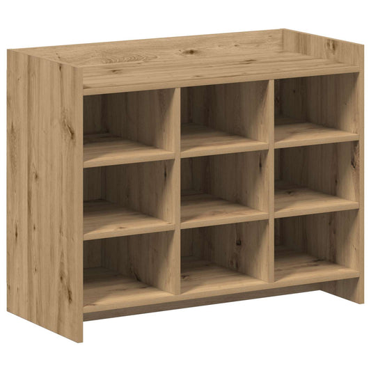 vidaXL Ντουλάπα Παπουτσιών Artisan Δρυς 85 x 39,5 x 70 εκ.