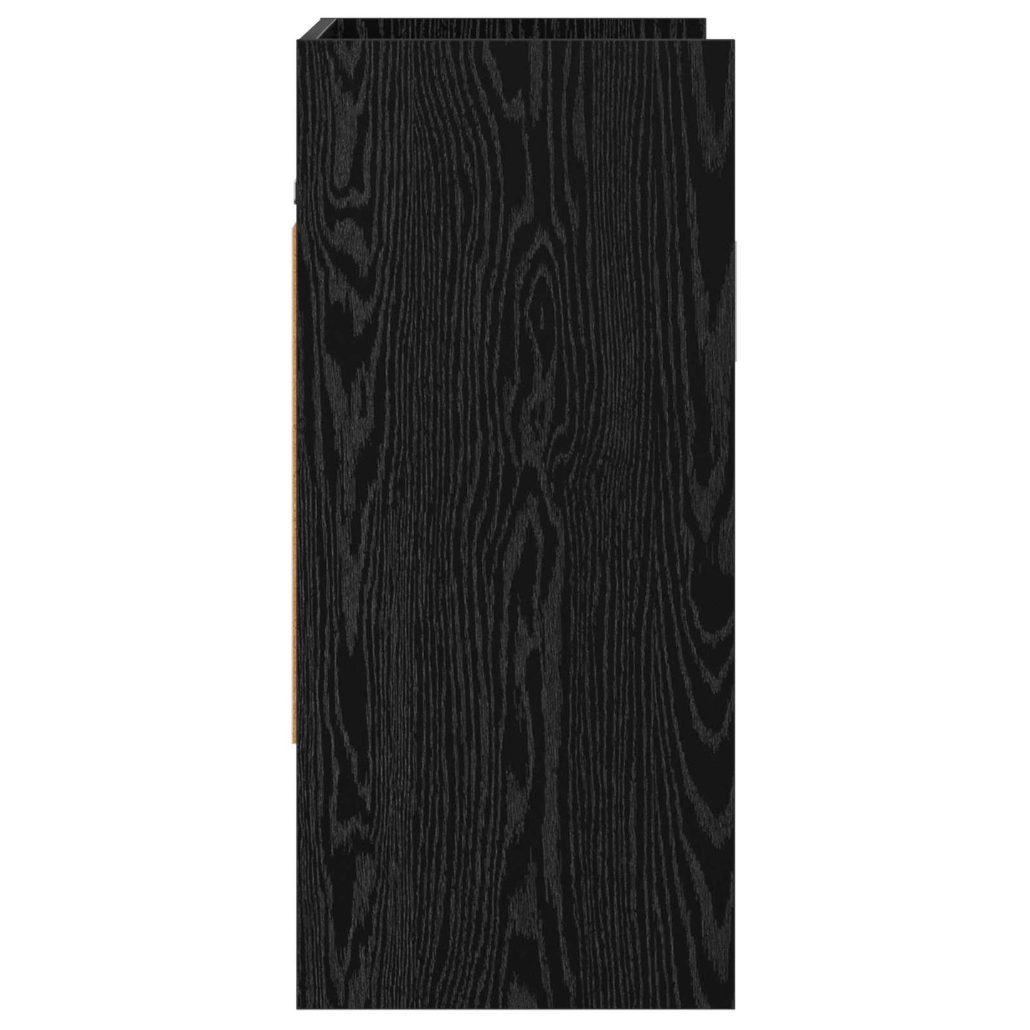 vidaXL Ράφι Τοίχου Επιτοίχιο Μαύρη Δρυς 80 x 36 x 80 εκ