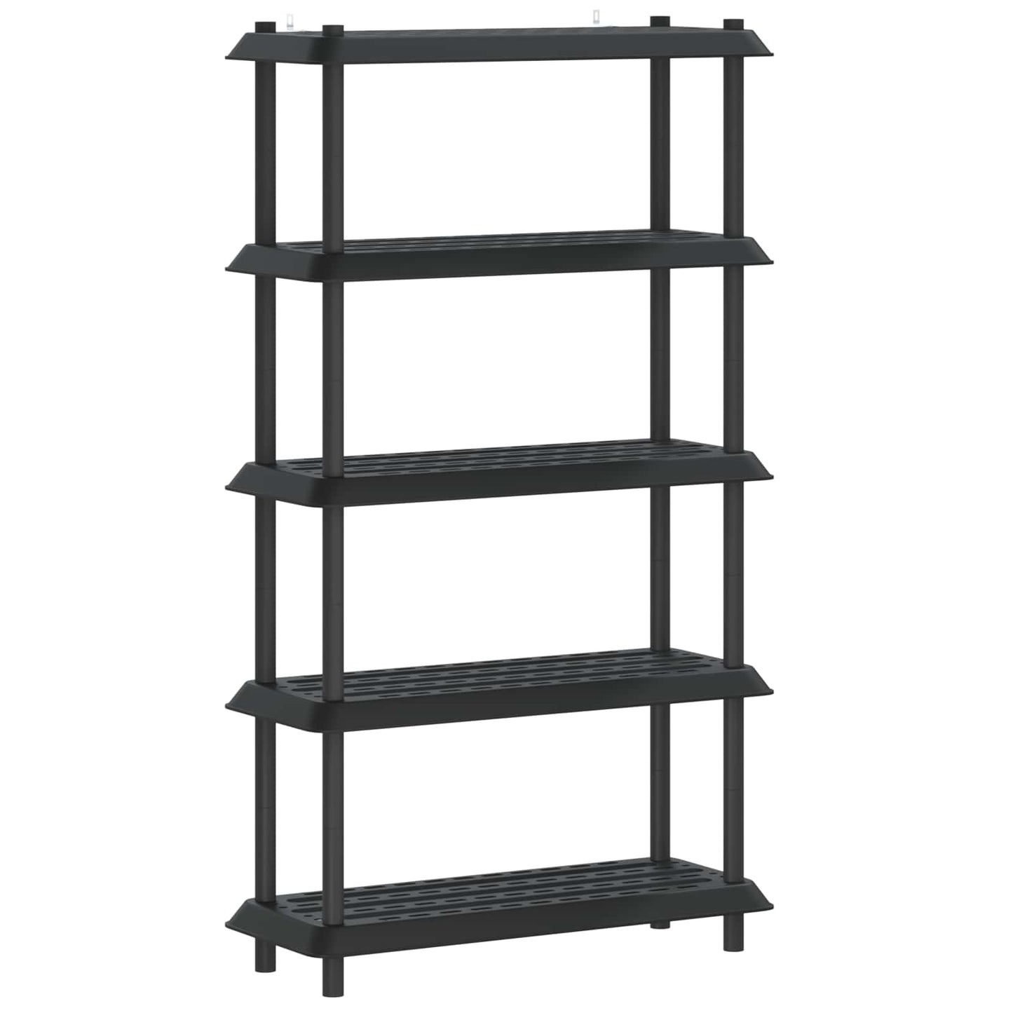 vidaXL Μονάδα Ραφιού 5 επίπεδα 100 x 40 x 177 εκ PP Ανθρακί