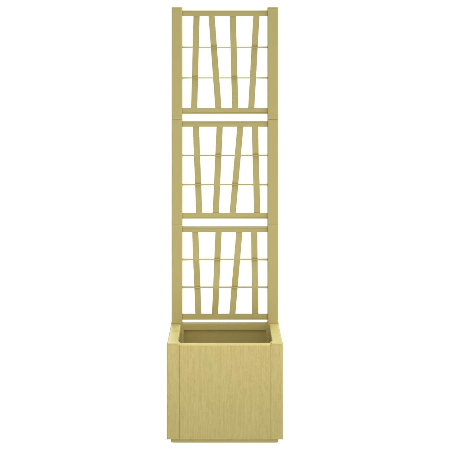 vidaXL Κηποτινάκι με Τρέλα Πράσινο 36 x 36 x 140 εκ. PP