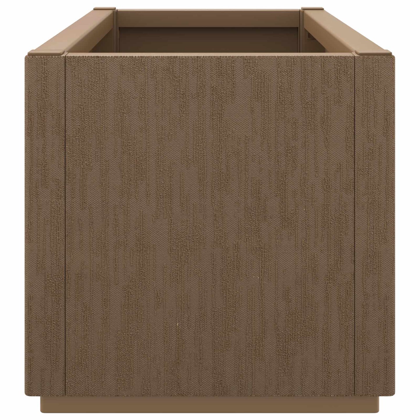vidaXL Κουτί Λουλουδιών Κήπου Καφέ 80 x 36 x 35 εκ PP